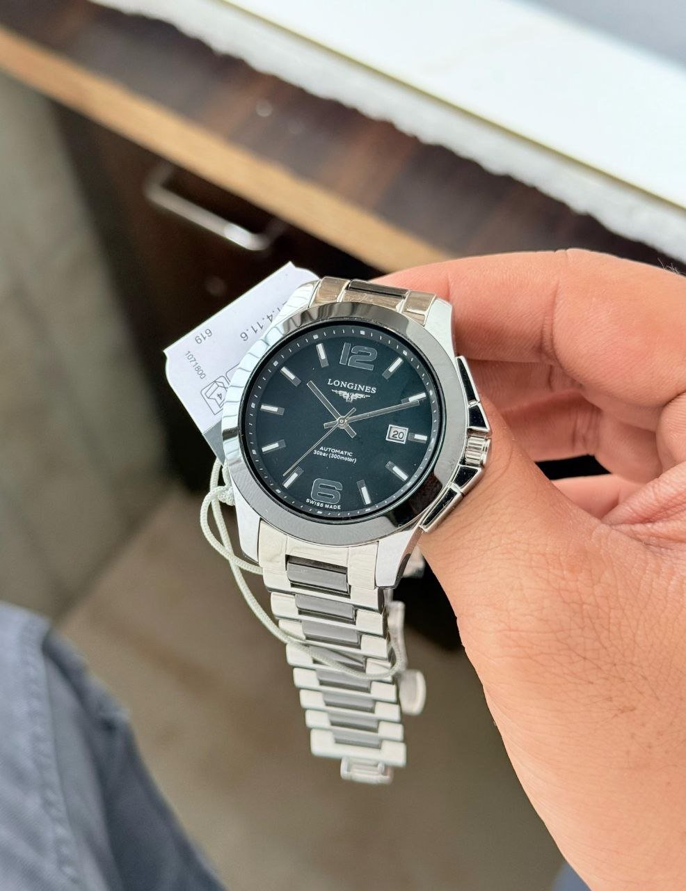 Longines Ceramic conquest Premium Collection Swiss Watch 24