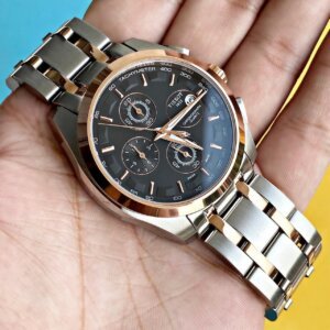Tissot Couturier Chronograph Premium Dual Tone Watch For Men 38