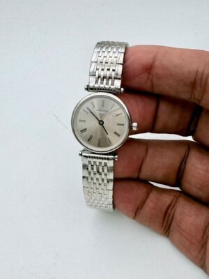 Longines Elegance La Grande Grey Dial Ladies Watch 39