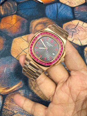 Buy branded Patek Philippe nautilus 1st copy watch for men and women
