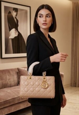 CHRISTIAN DIOR LADY D BUBBLE JOY BAG 12A PREMIUM HIGH QUAILITY 77