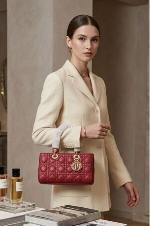 CHRISTIAN DIOR LADY D BUBBLE JOY BAG 12A PREMIUM HIGH QUAILITY 75