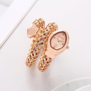 Just Cavalli Designer Collection Snake Wrap Women Watch 8