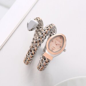 Just Cavalli Designer Collection Snake Wrap Women Watch 9