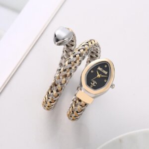 Just Cavalli Designer Collection Snake Wrap Women Watch 14