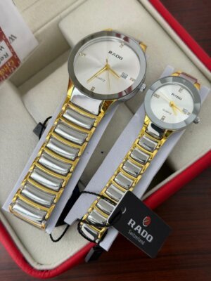 Rado Dual tone Couple Watch 18