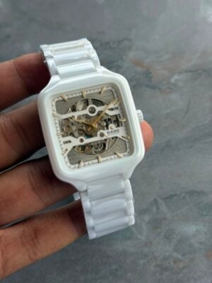Rado True Square Open Heart Full Ceramic Automatic Watch 127
