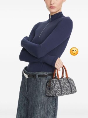 TORY BURCH HEXA MONO 12A PREMIUM HIGH QUAILITY BARREL BAG 102