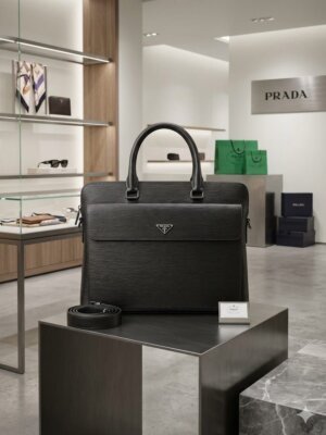 Prada Imported Laptop Plus File Bag 27