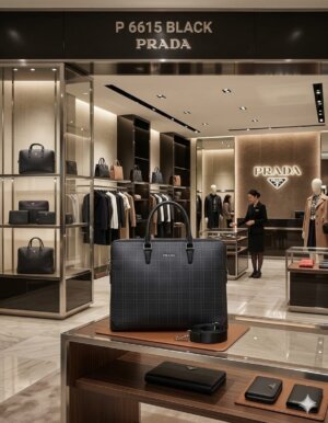 Prada Imported Laptop Plus File Bag 30