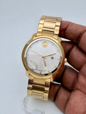 Movado Rose Gold Whie Dial Classic Watch 29