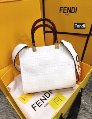 FENDI SMALL SUNSHINE TOTE BAG 12A PREMIUM HIGH QUAILITY BIG SLING BAG 134
