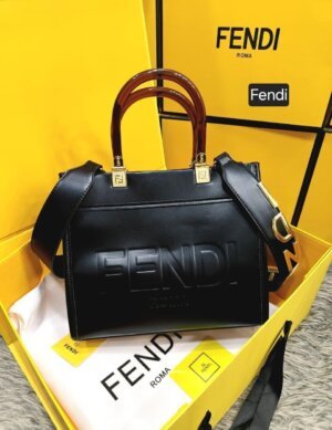 FENDI SMALL SUNSHINE TOTE BAG 12A PREMIUM HIGH QUAILITY BIG SLING BAG 135