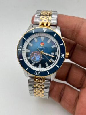 Rado Swiss Captain Cook Dual Tone Automatic Watch 134