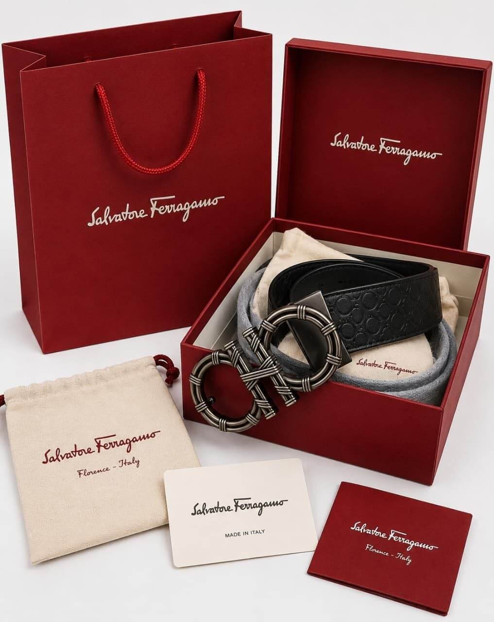 Salvatore Ferragamo High-End Quality Belt For Men 165