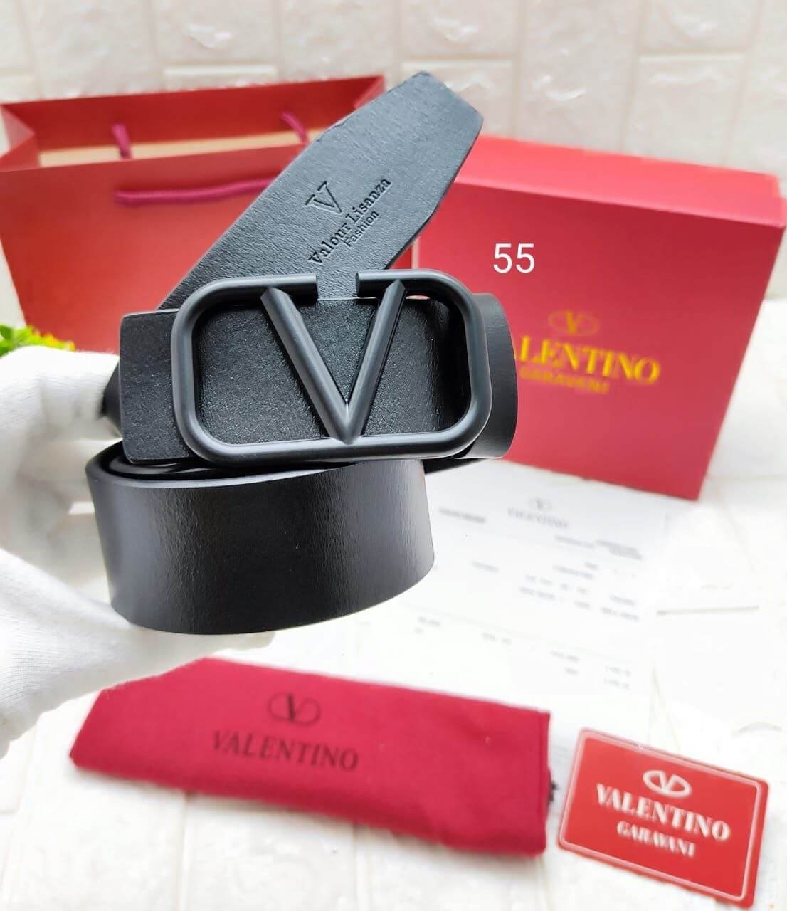 Valentino High-End Quality Belt For Men 176