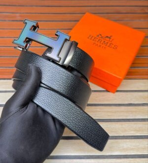 Hermes High-End Quality Auto Lock Gripper Belt For Men 192