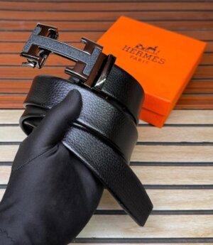 Hermes High-End Quality Auto Lock Gripper Belt For Men 193